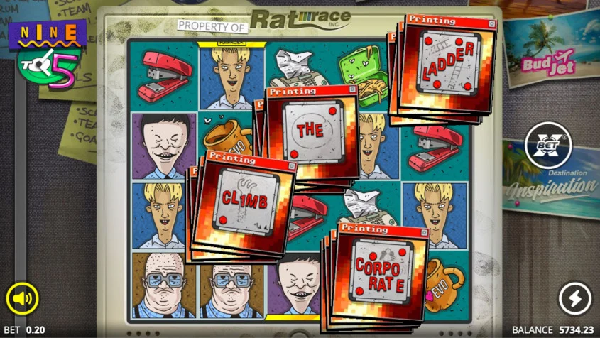 Office Bonus Spins Nine to Five