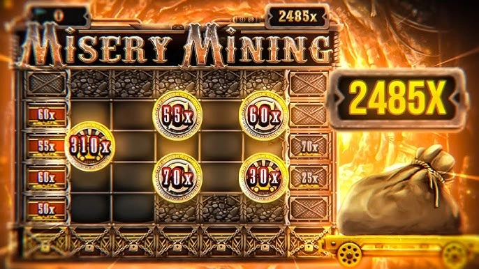 xBomb Wild Multiplier di Free Spins Misery Mining