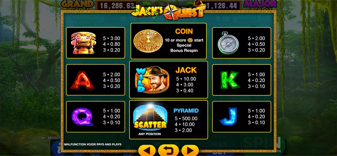Jack s Quest Slot