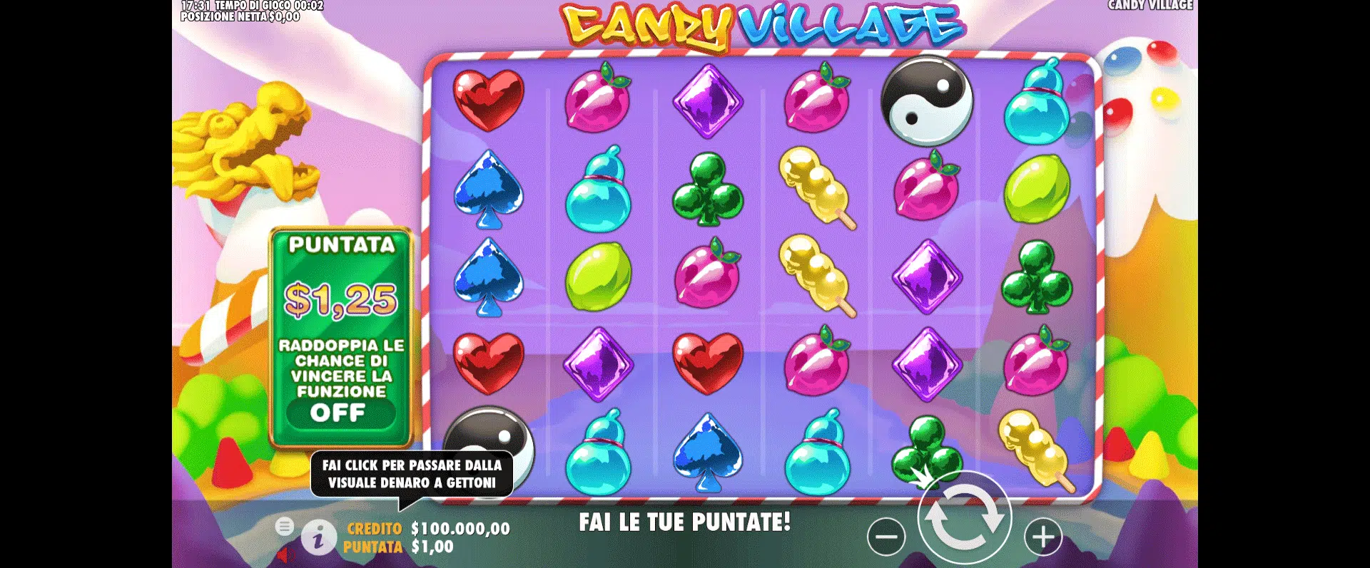daftar slot candy village