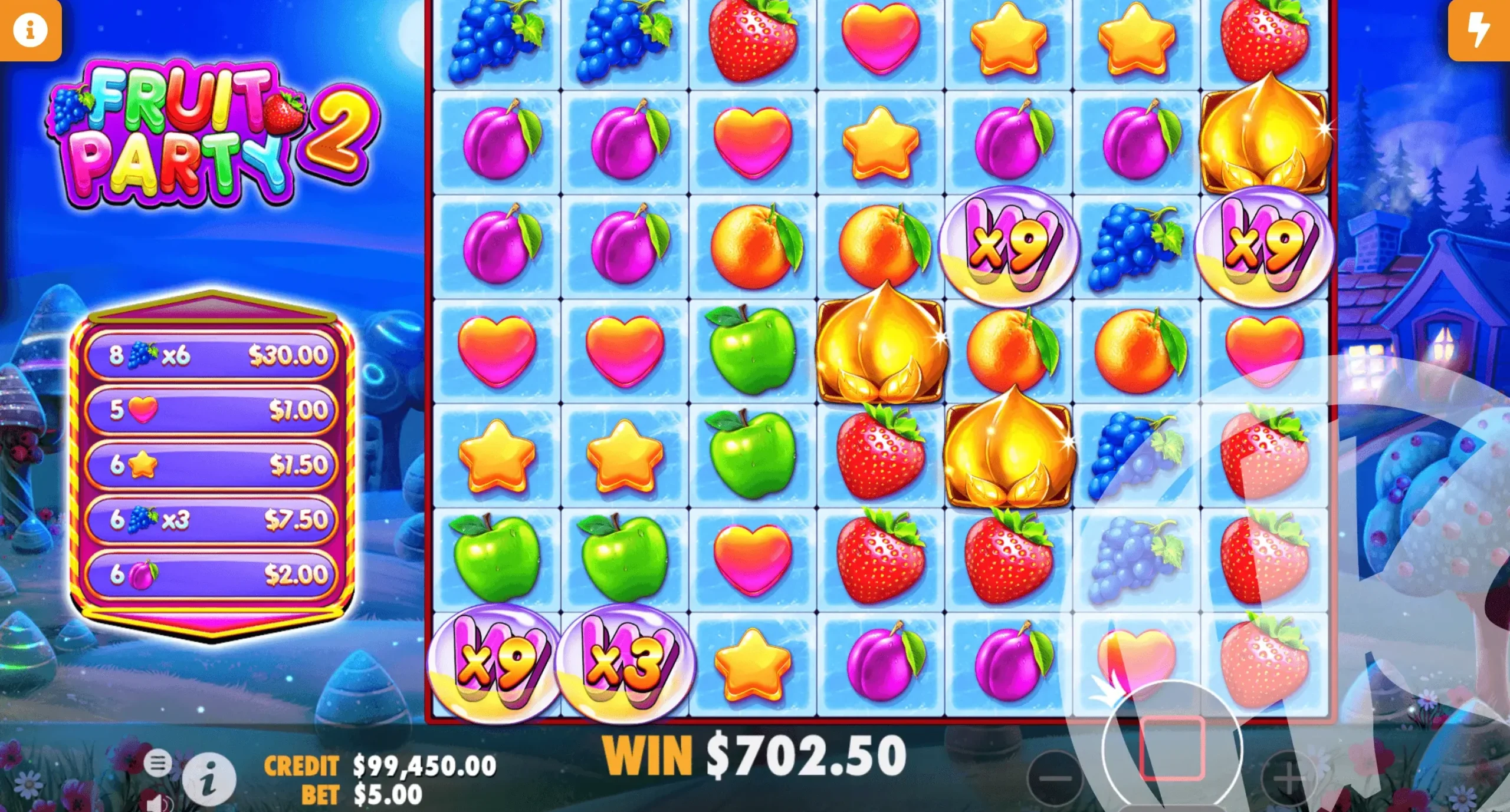 fruit party slot
