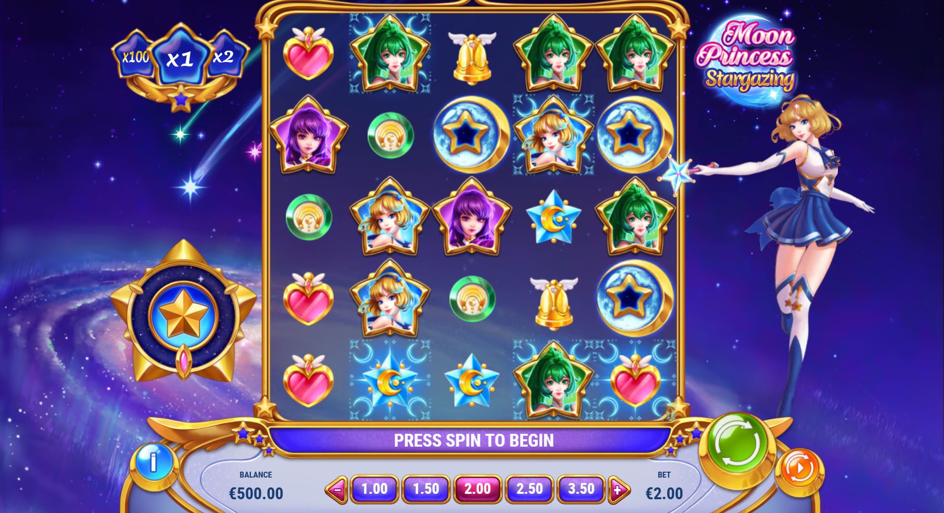 Moon Princess Stargazing Slot