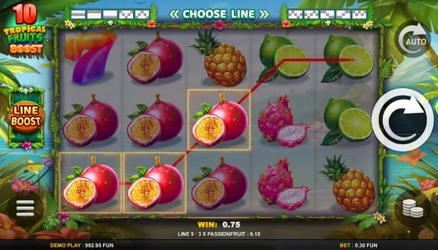 Tropical Fruits Boost Slot