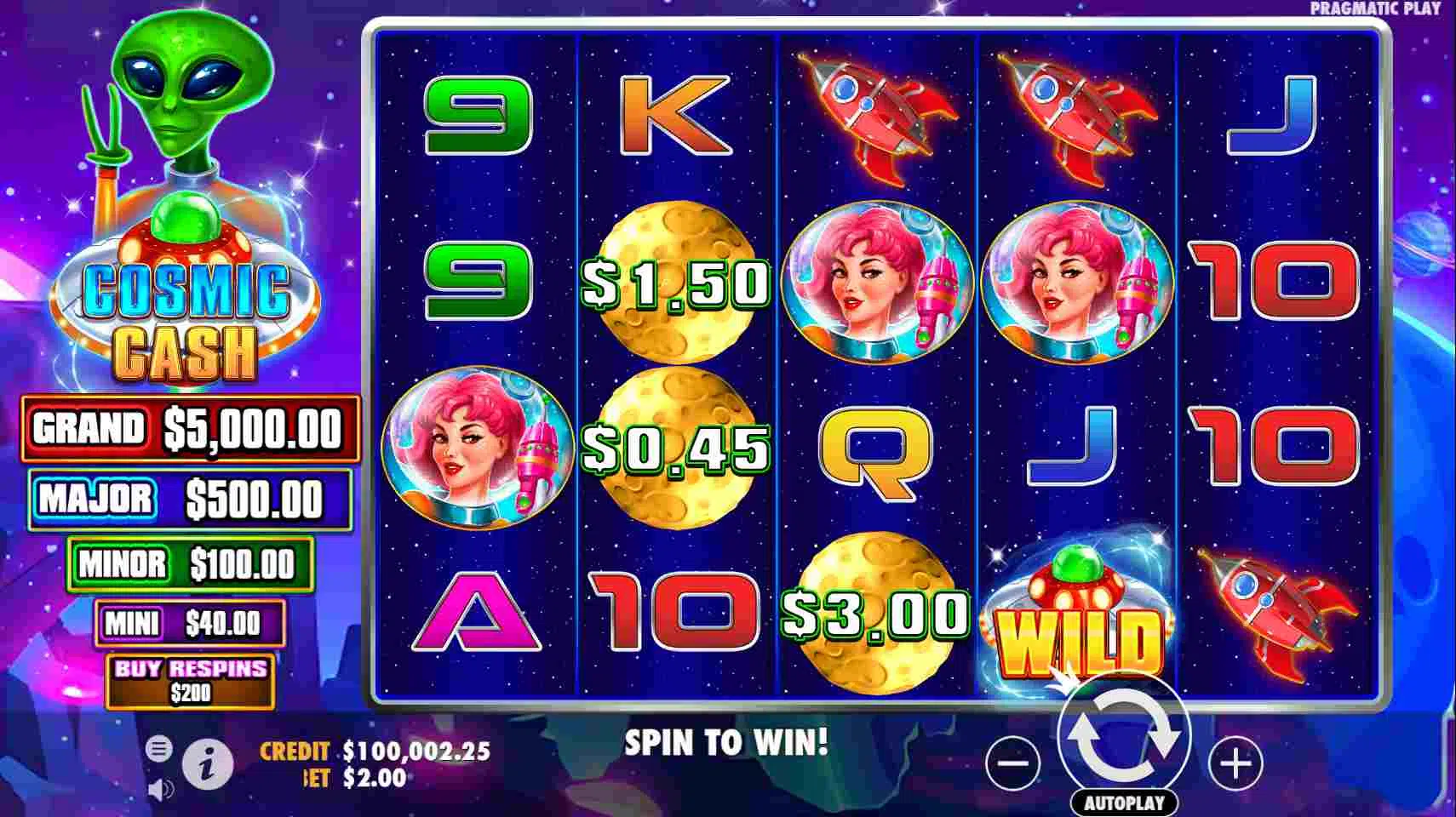 Cosmic Cash Slot