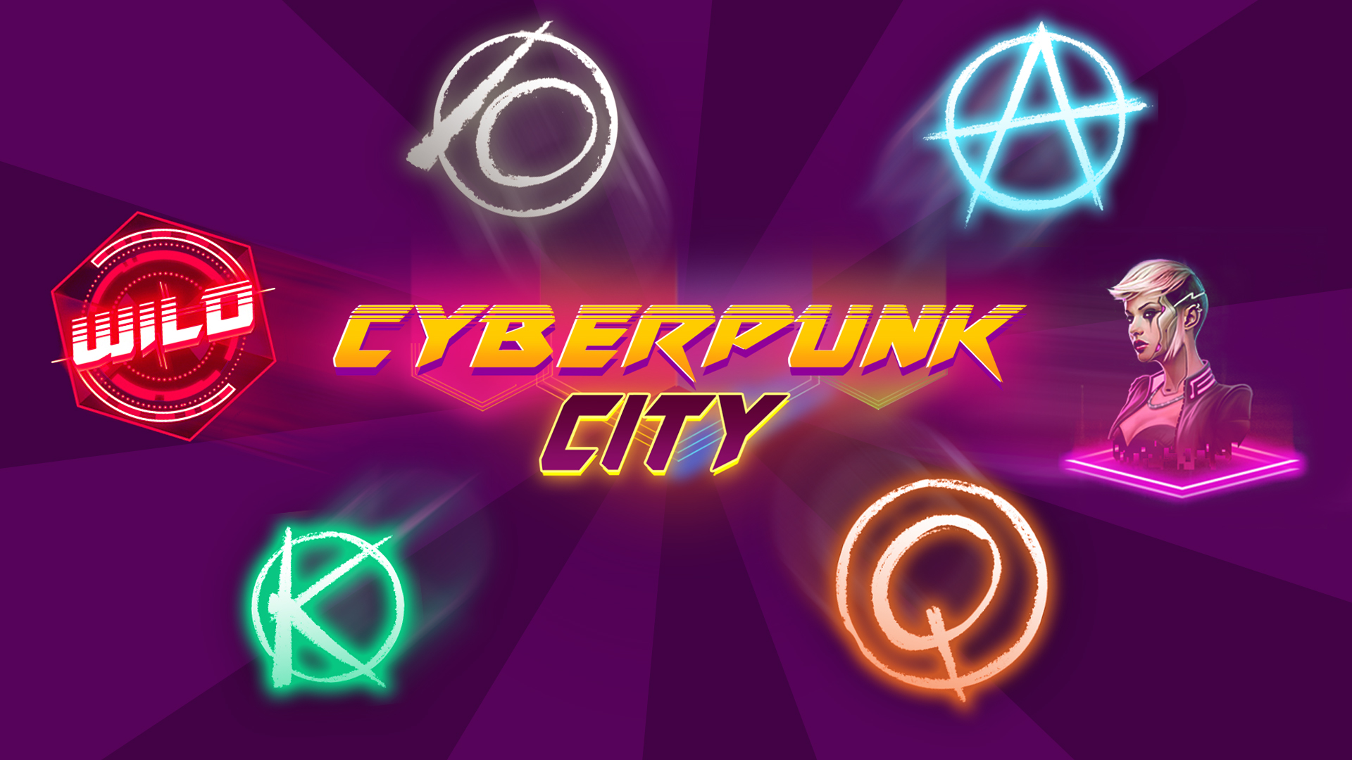Cyberpunk City Spin