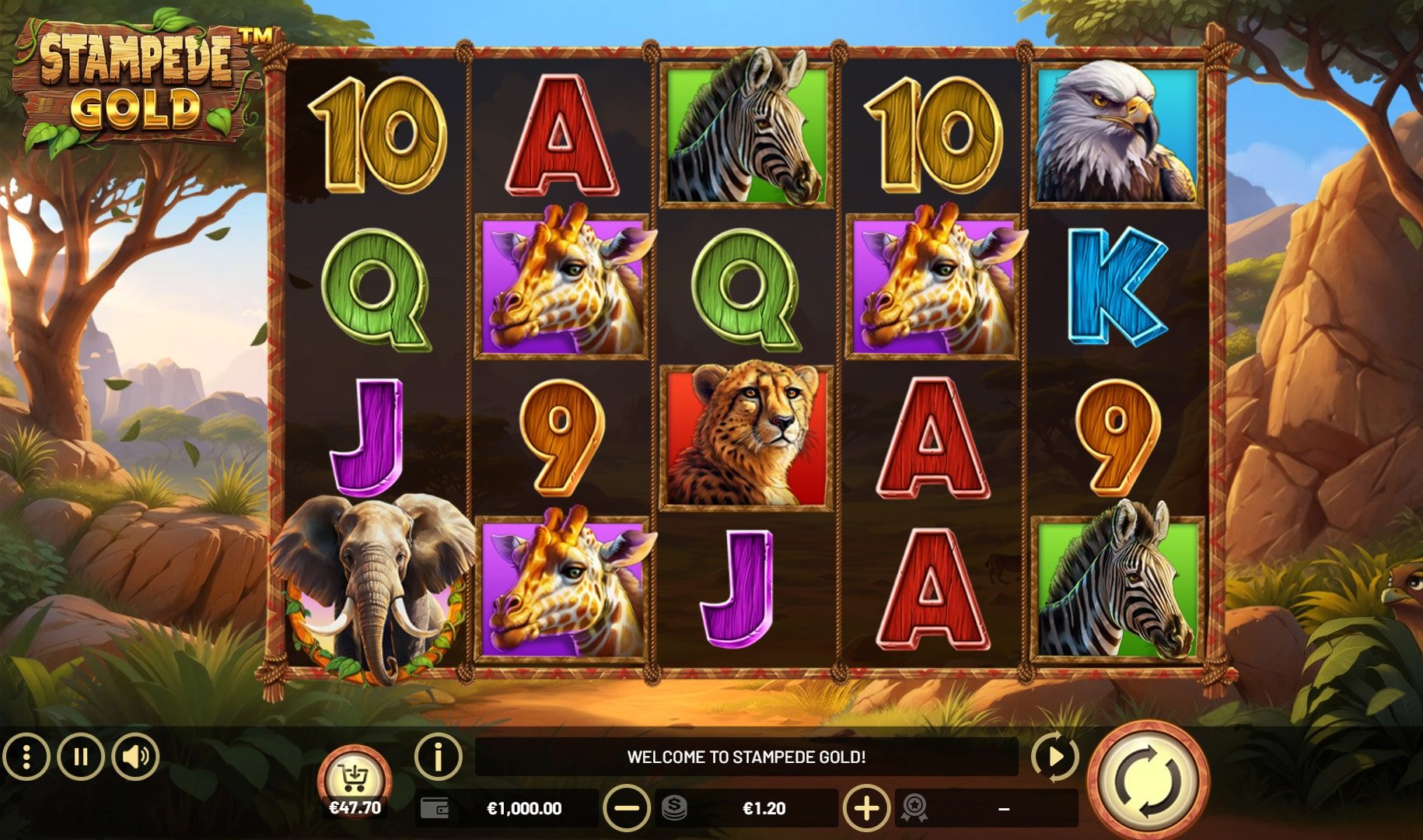 Stampede Gold Slot
