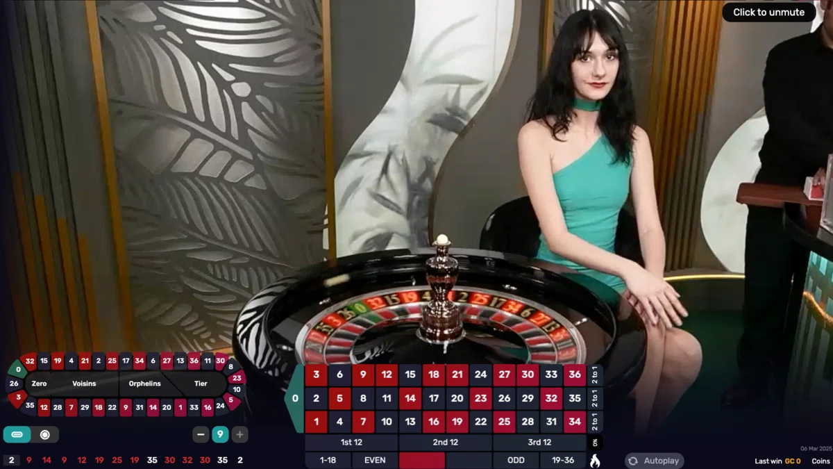Live Roulette Game