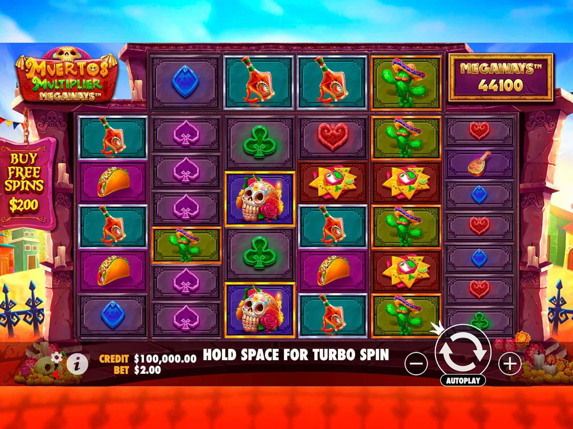 Muertos Multiplier Megaways