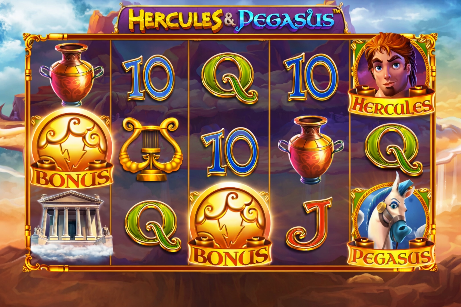 Hercules and Pegasus