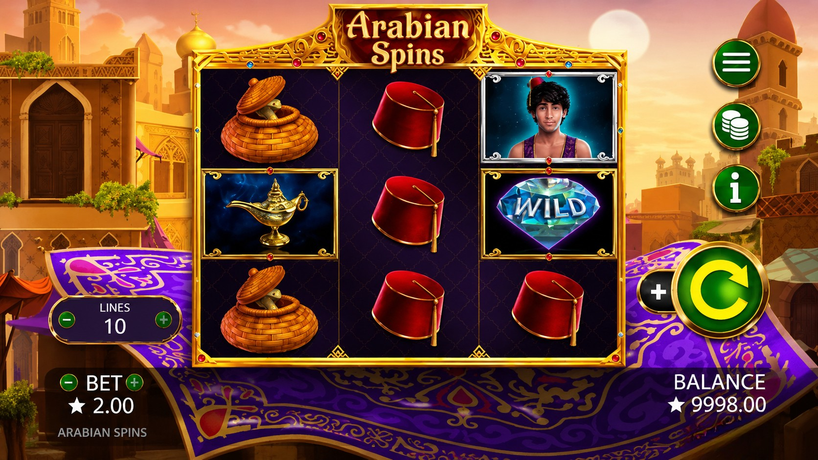 Arabian Spins
